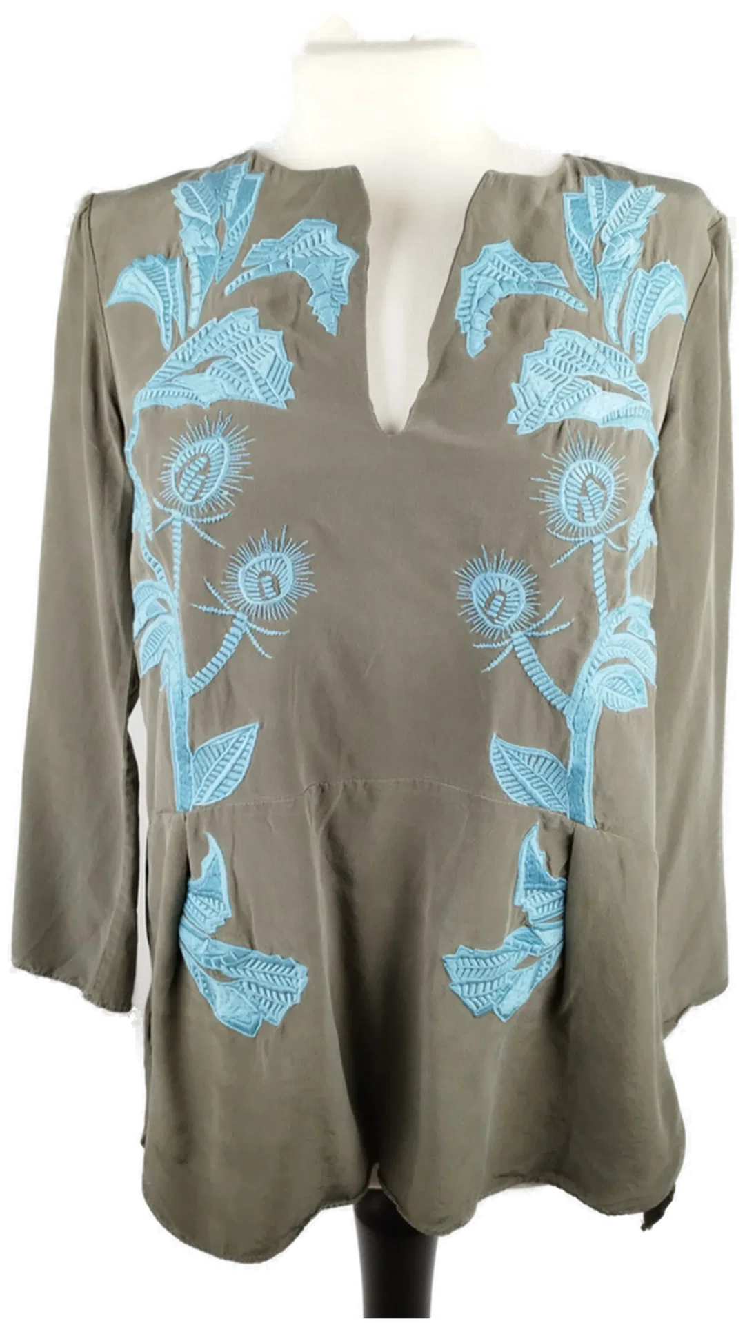 Schumacher Bluse - Gr. 36 / 100% Seide - Bild 4