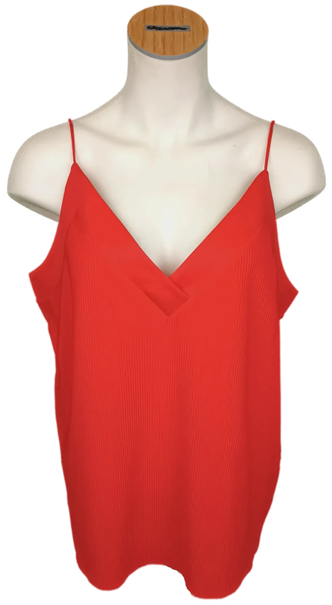 s.Oliver Damentop geriffelt rot Gr. XL – Bild 1