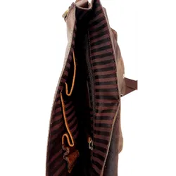 PAT CALVIN Herren-Umhängetasche, dunkelbraun - Bild 4