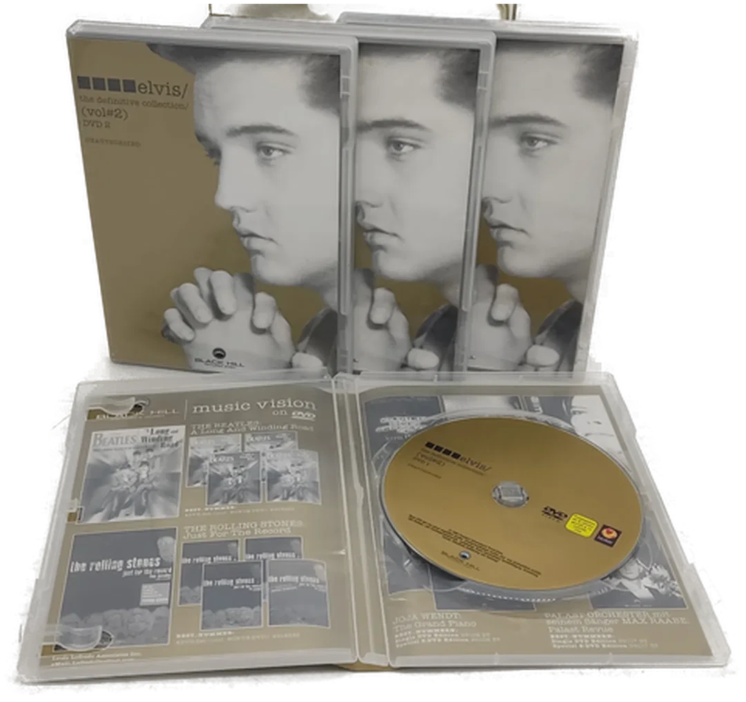 "Elvis - The Definitive Collection", Vol. 1+Vol. 2 (8 DVD 2 Metallbox) – Bild 2