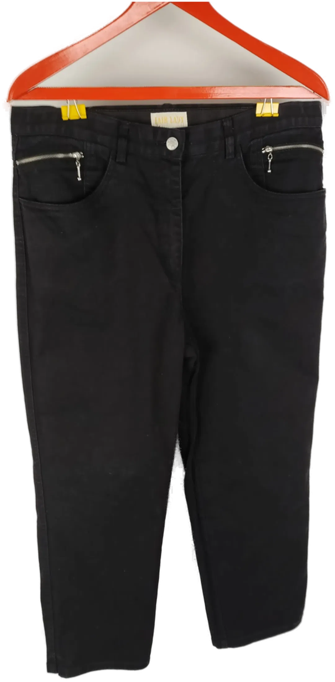  Fair Lady Damen-Jeans schwarz - XXL/44 - Bild 1