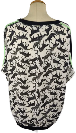 Damenbluse Sonstige Animal Print Größe 42 | Casual-Charme - Bild 3