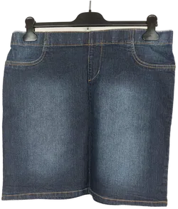 C&A Damenjeansrock mini blau- L/ 40 - Bild 1