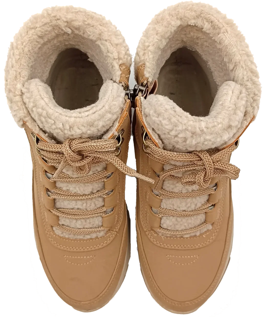 Skechers Damen Winterboots beige Gr. 38 – Bild 3