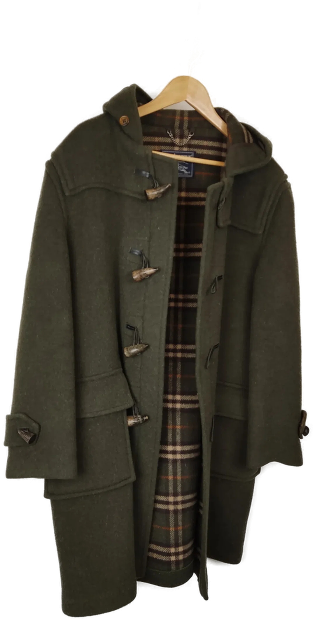 Burberrys Damen Dufflecoat grün  – Bild 2
