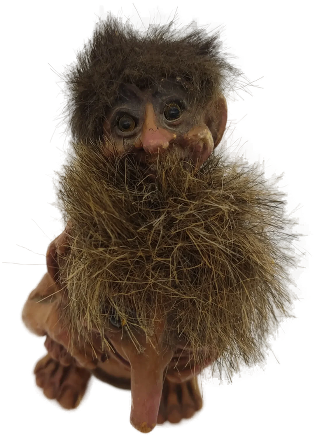 Nyform Troll Mann mit Kind #178 Handmade – Bild 3