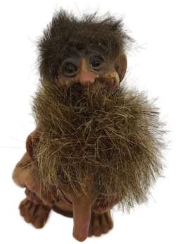 Nyform Troll Mann mit Kind #178 Handmade - Bild 3