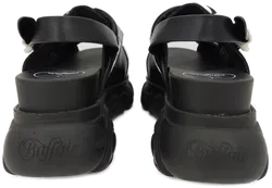 Marina Hoermanseder x BUFFALO Platteau Damen Sandale, schwarz - Gr. EU 37 - Bild 4