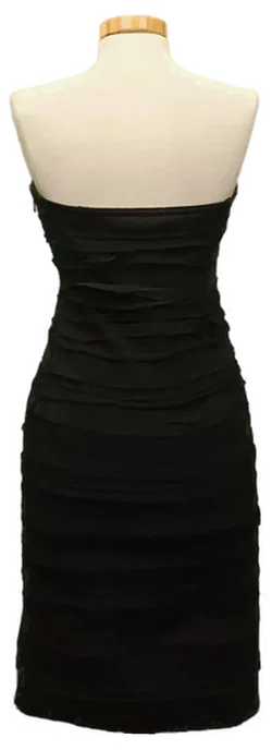 DKNY Damen Minikleid schwarz Gr. S - Bild 2