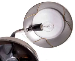 Schreibtischlampe K11 Bauhaus-Stil, 33 cm, Metall, 1930er Look - Bild 4