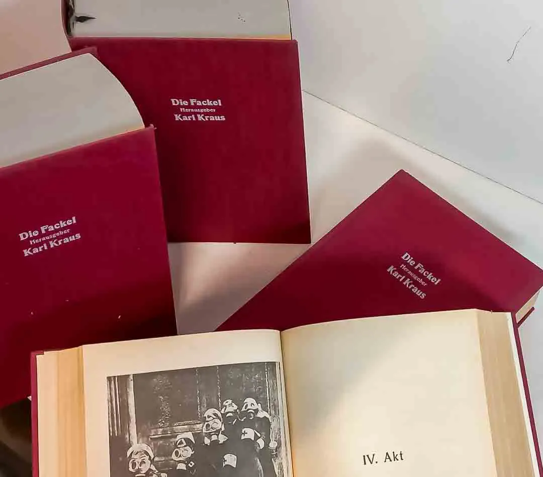 Buch Gesamtwerk Zeitgeschichte, Karl Kraus: die komplette Sammlung der legendären Zeitschrift "Die Fackel" – Bild 7