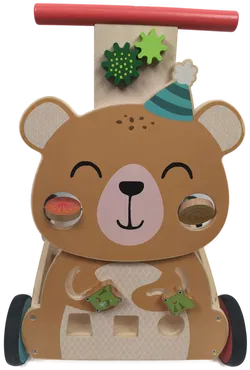 Lauflernwagen Bär, Holz, Motorikspiel, Kleinkind - Bild 2