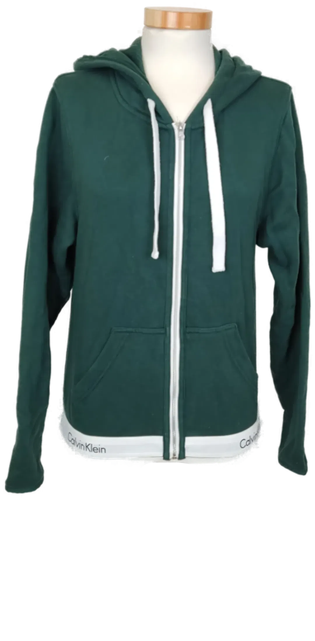Calvin Klein Damen Kapuzenpullover grün Gr. S - Bild 1