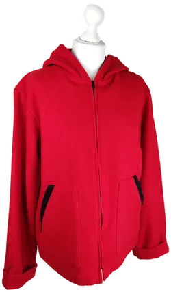 Damen Kaputzenjacke aus reiner Schurwolle GR. S; professionell gereinigt - Bild 1