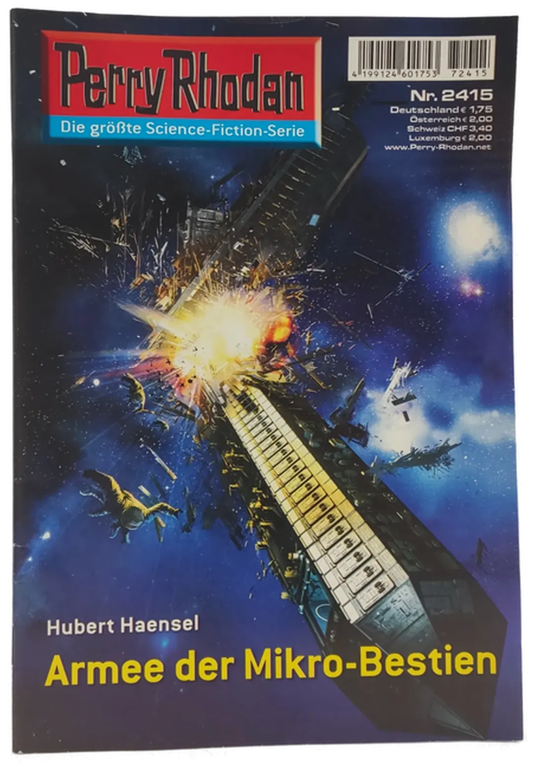 Romanheft Perry Rhodan Armee der Mikro-Bestien Erstauflage Nr.2415 - Bild 1