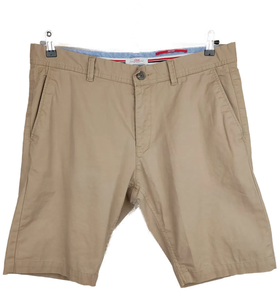S. Oliver Herren Short beige - L - Bild 1