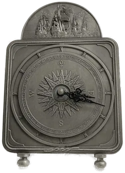 Vintage Zinnuhr in exzellenter Qualität - Dekoratives Sammlerstück - Bild 1