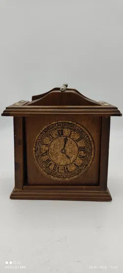 Vintage Untersetzen 6 er Set Uhr - Bild 1