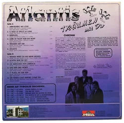 LP Atlantis – Träumen Mit Dir (1990) | Schlager-Zeitreise - Bild 2