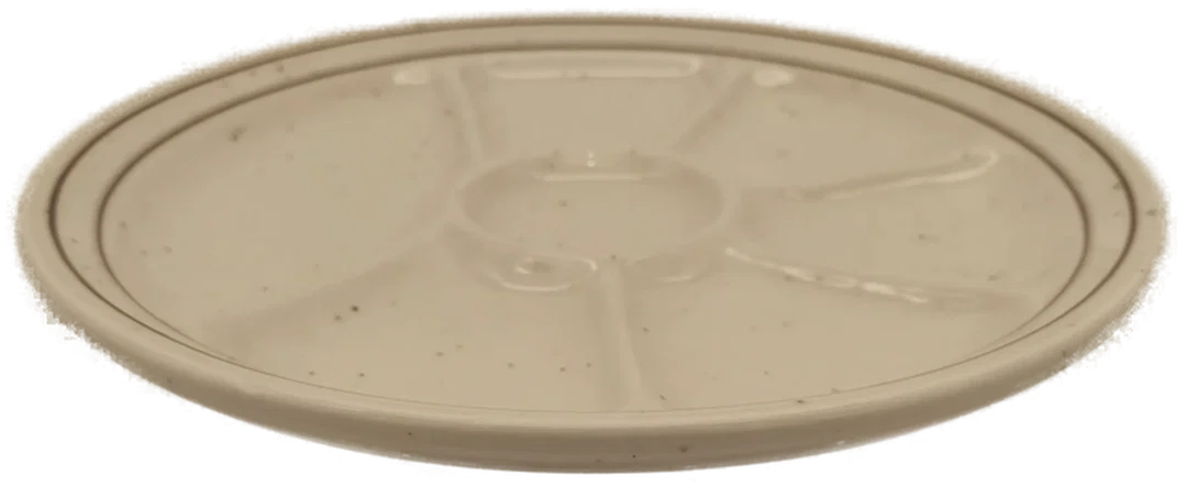 6 Fondueteller, France, Keramik – Bild 3
