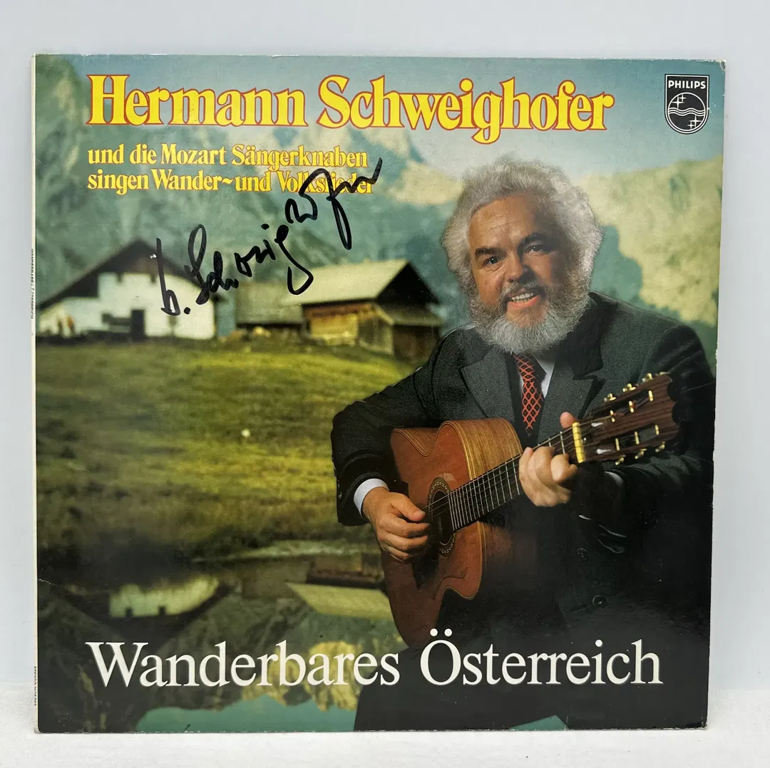 Langspielplatte - Hermann Schweighofer - Wanderbares Österreich - Bild 2
