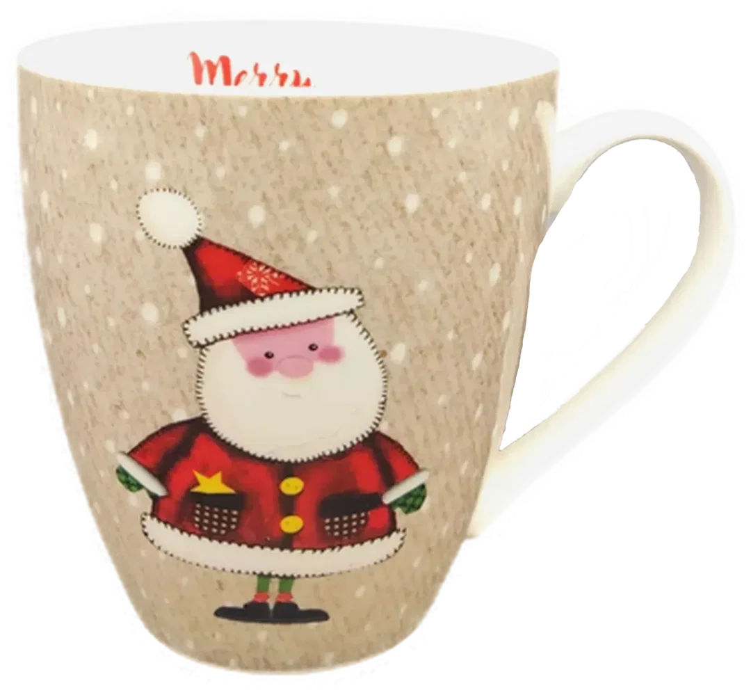 Nana Weihnachtstasse gemustert  - Bild 1