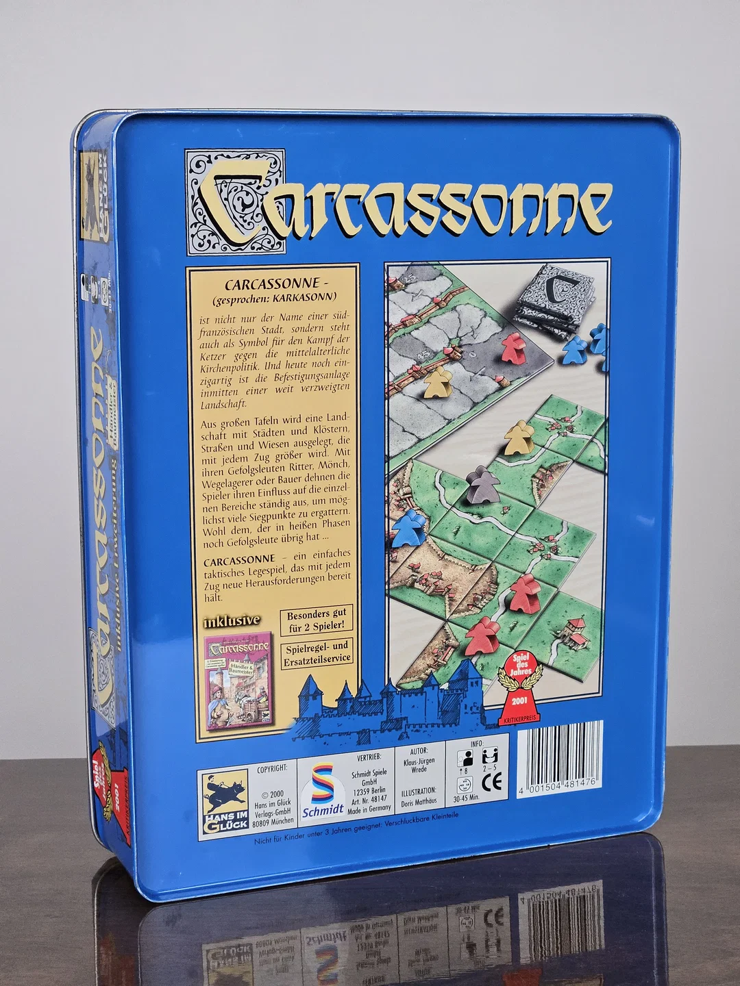 Carcassonne inkl. Händler & Baumeister - Gesellschaftsspiel - Hans im Glück  – Bild 2