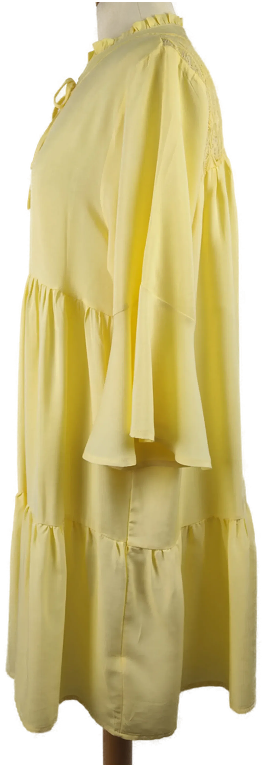 Damen Minikleid Sonstige Baumwolle Gr. 38 | Sommer-Liebling – Bild 2