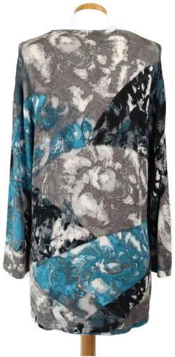 Gerry Weber Damen-Langarmshirt gemustert - XL/42 - Bild 2