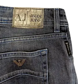 Armani Jeans Damen Jeans dunkelgrau Gr. 30 - Bild 4