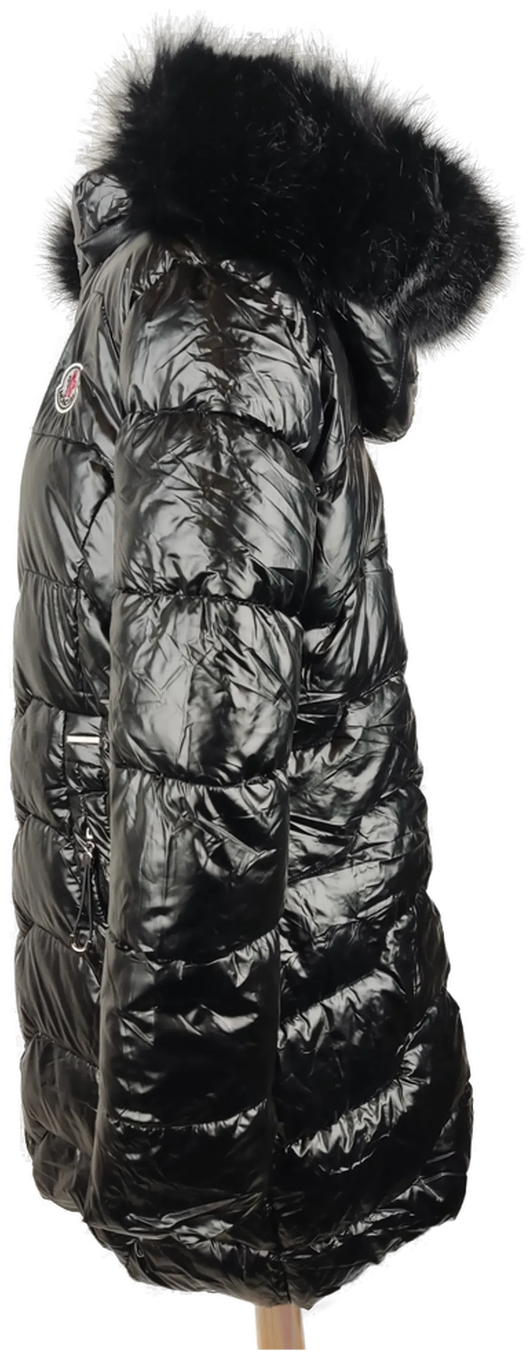 Moncler Daunenjacke Schwarz, Größe L | Neuwertig – Bild 4
