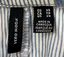 Vero Moda MidiKleid gestreift Gr. XS - Bild 4