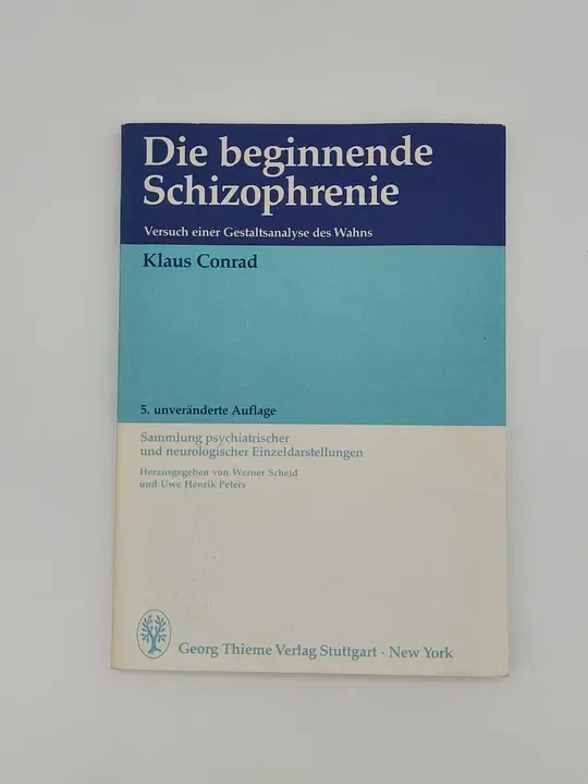Die beginnende Schizophrenie - Klaus Conrad - Bild 2