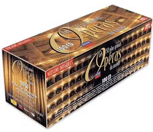CD Les 50 plus grands opéras du monde – DECCA – 100 CD Box – Opern Gesamtausgaben - Bild 2