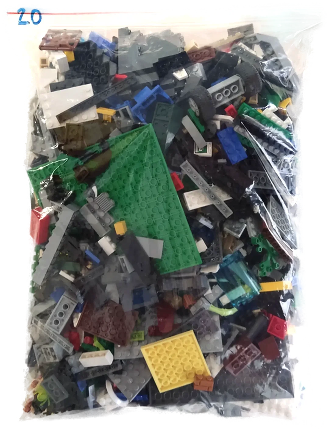 1,5 Kilo LEGO Steine gemischt Nr. 20 - Bild 1