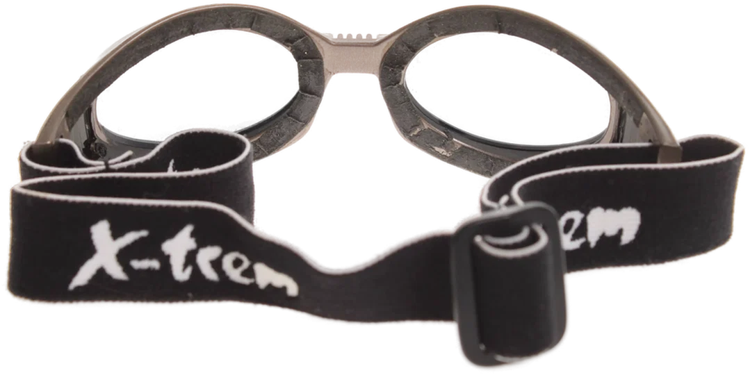 X-trem Schutzbrille / Windbrille – getönte Gläser – elastisches Band – Unisex – Bild 2