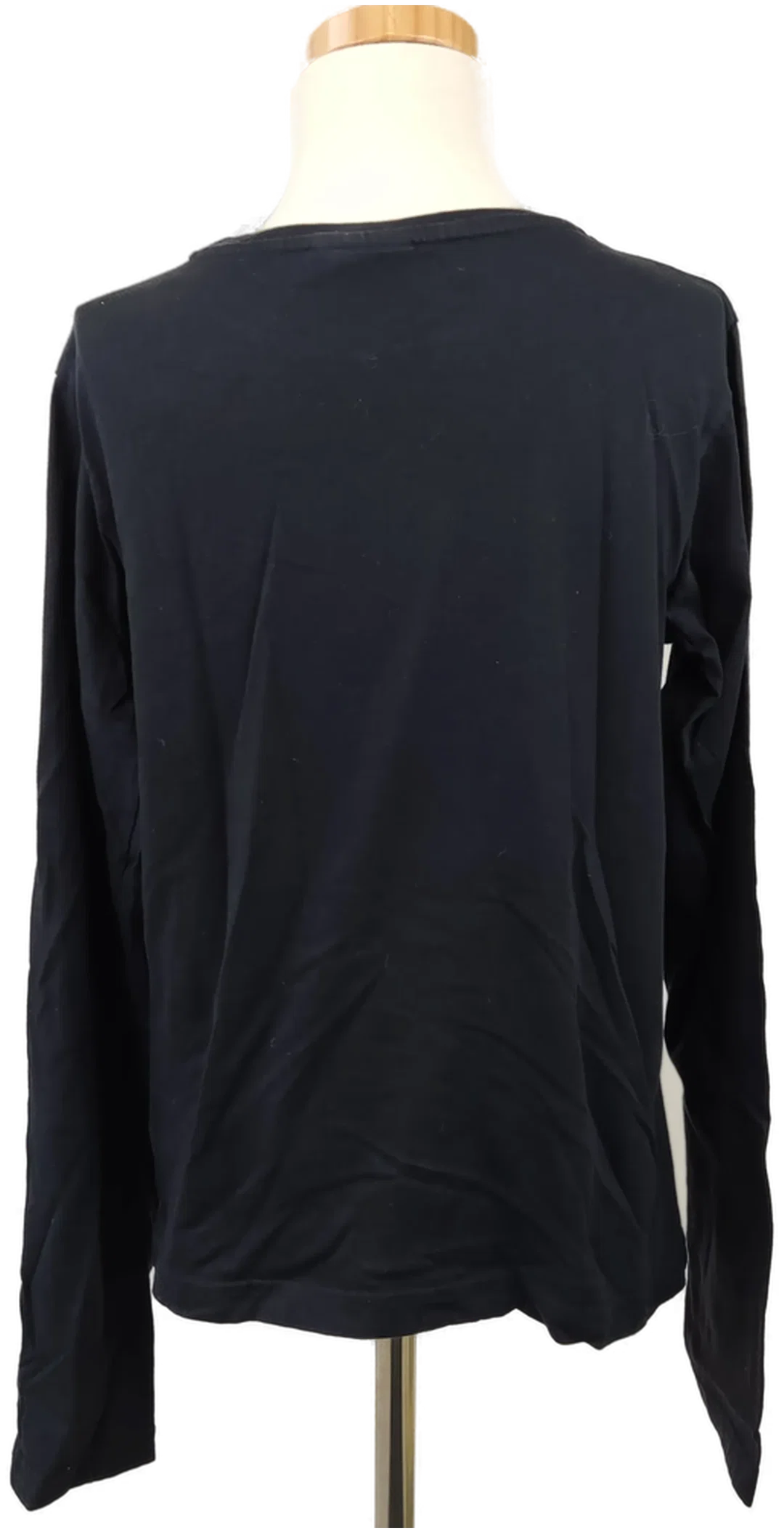 H&M Kinderlangarmshirt schwarz mit Smiley Aufdruck - Gr.158/164 – Bild 4