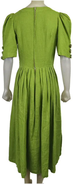 Leinenkleid, Trachtenkleid, Gr. 40 - Bild 6