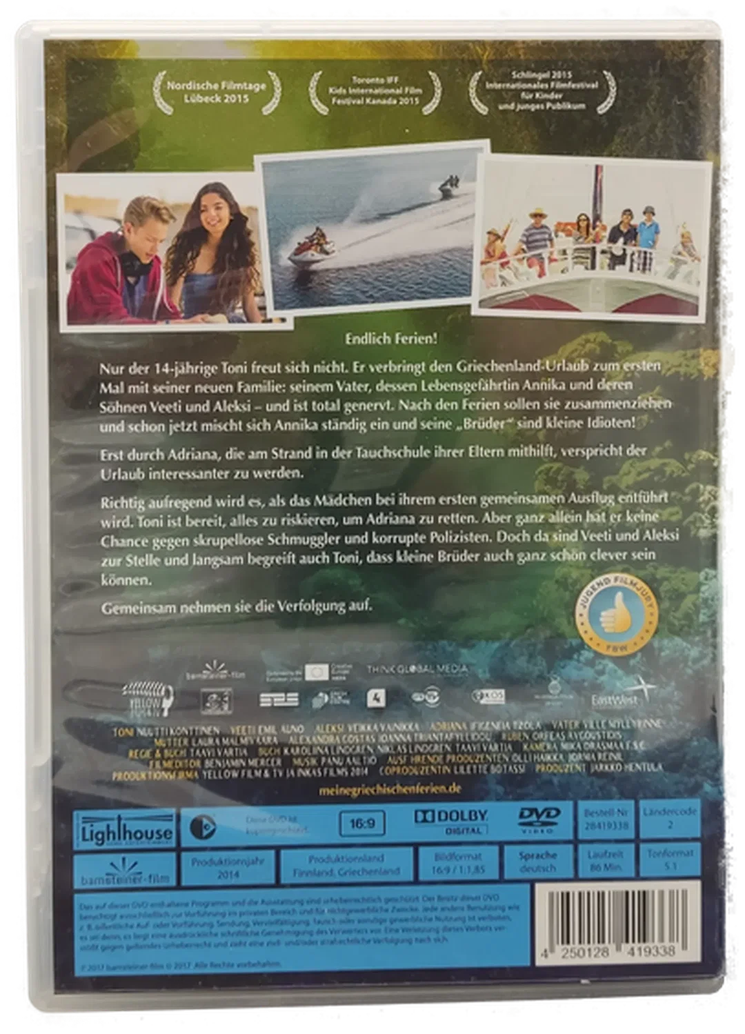 DVD "Meine griechischen Ferien" mit Nuutti Konttinen und Emil Auno – Bild 2