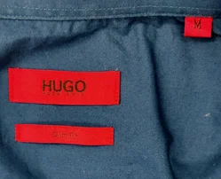 Hugo Boss Herrenhemd blau Gr. M – Vorschau 3