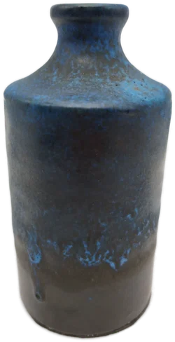 Deep Blue - 2er Set aus Ton  (Vase und Schale) - Bild 2