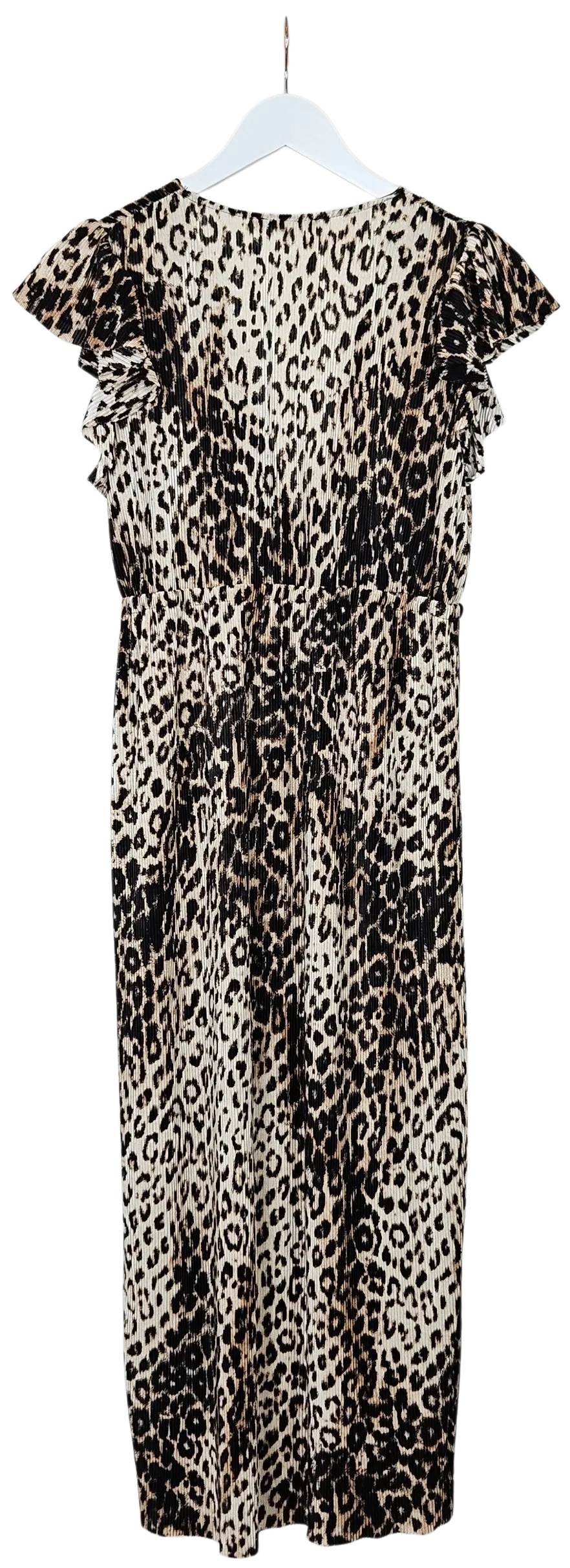 ZARA Damen Maxikleid mit Animal Print, braun - Gr. L – Bild 2