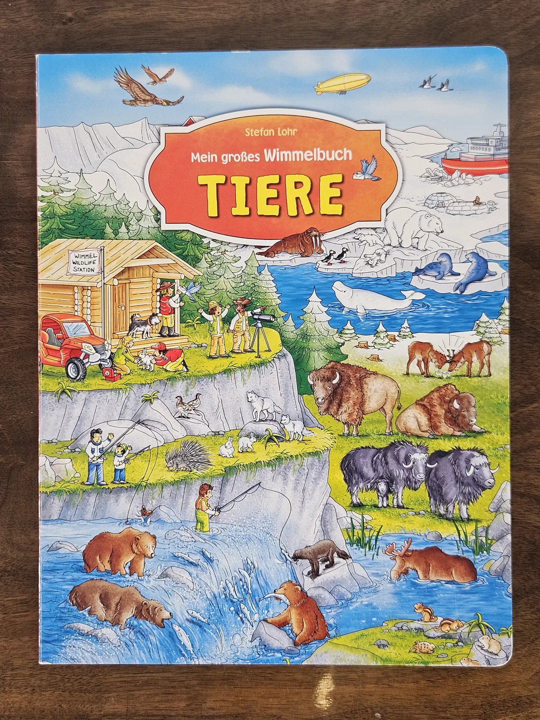 Mein großes Wimmelbuch TIERE - Stefan Lohr – Bild 1