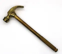 5-in-1 Mini Hammer Messinghammer – Uhrmacher & Schmuckwerkzeug – mit Schraubendrehern - Bild 4