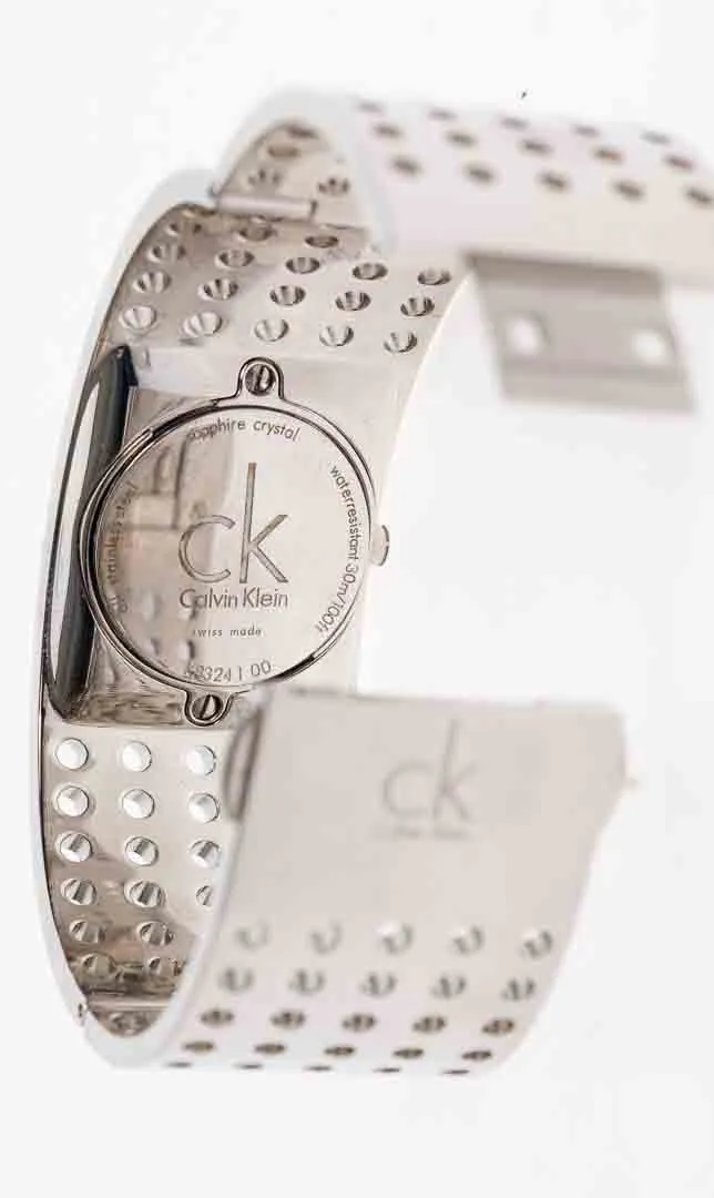 Calvin Klein Damen-Armbanduhr XS Oasis Analog Edelstahl  – Bild 2