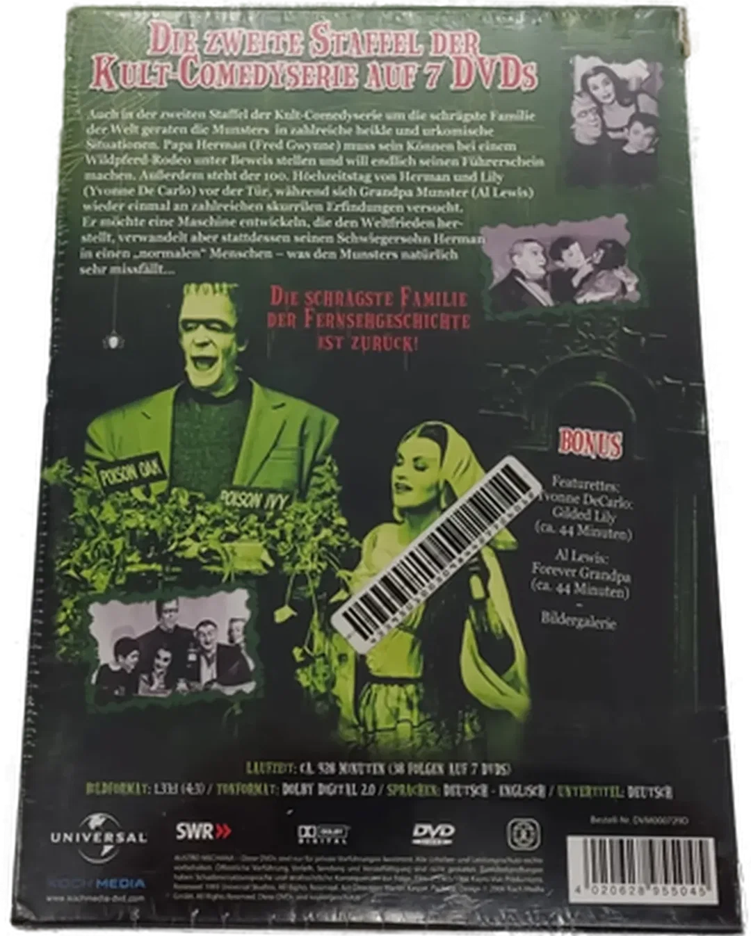  DVD Box "Die Munsters" die komplette zweite Staffel – Bild 2