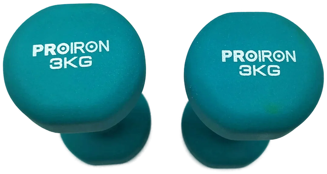 Hanteln Proiron 3 kg | Heimstudio-Begleiter – Bild 2