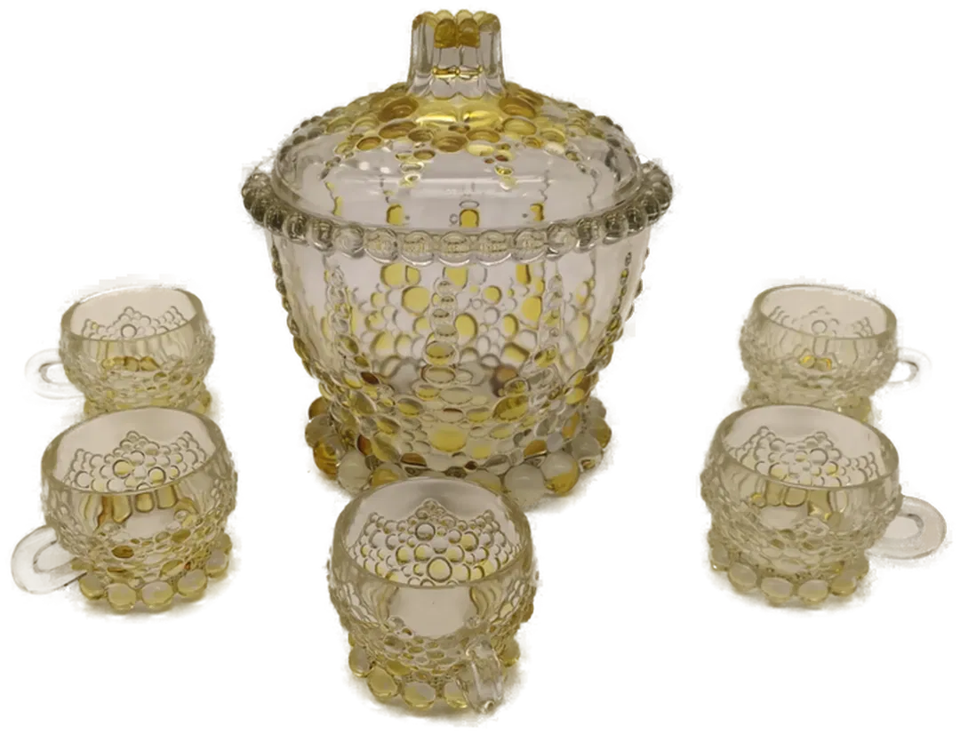 extravagantes Bowleset, Vintage, 70er - Bild 1