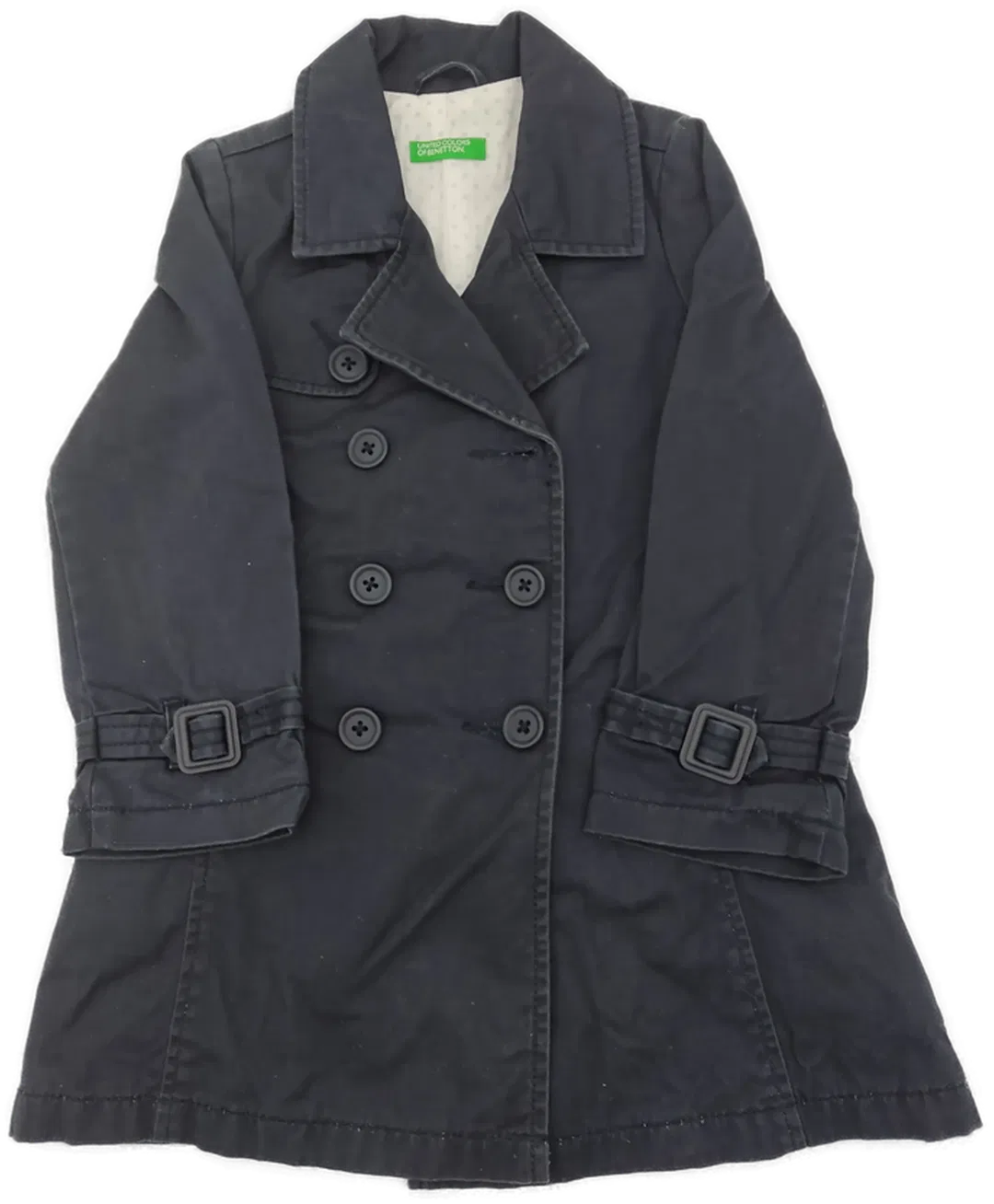 United colors of Benetton Kinder Mantel marine Gr. 2 Jahre  ( 100 cm) - Bild 4