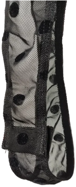ASOS DESIGN Netz-Body Schwarz Gepunktet XS | Wie Neu – Vorschau 4